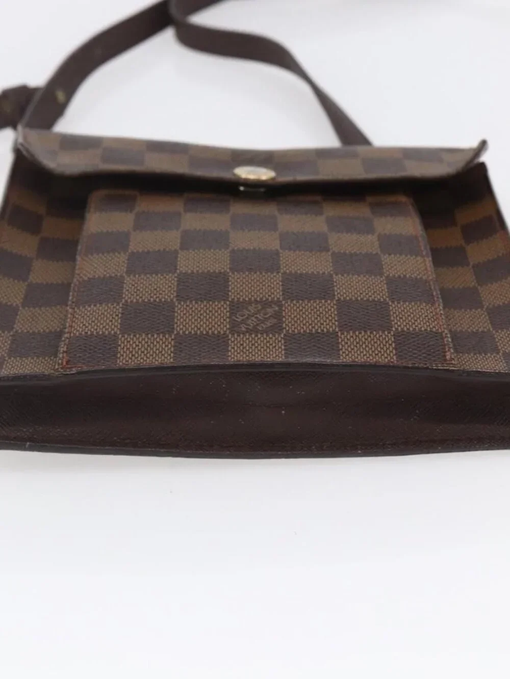 Authentic LOUIS VUITTON Damier Ebene Pimlico Shoulder Bag N45272 LV - Picture 12 of 16
